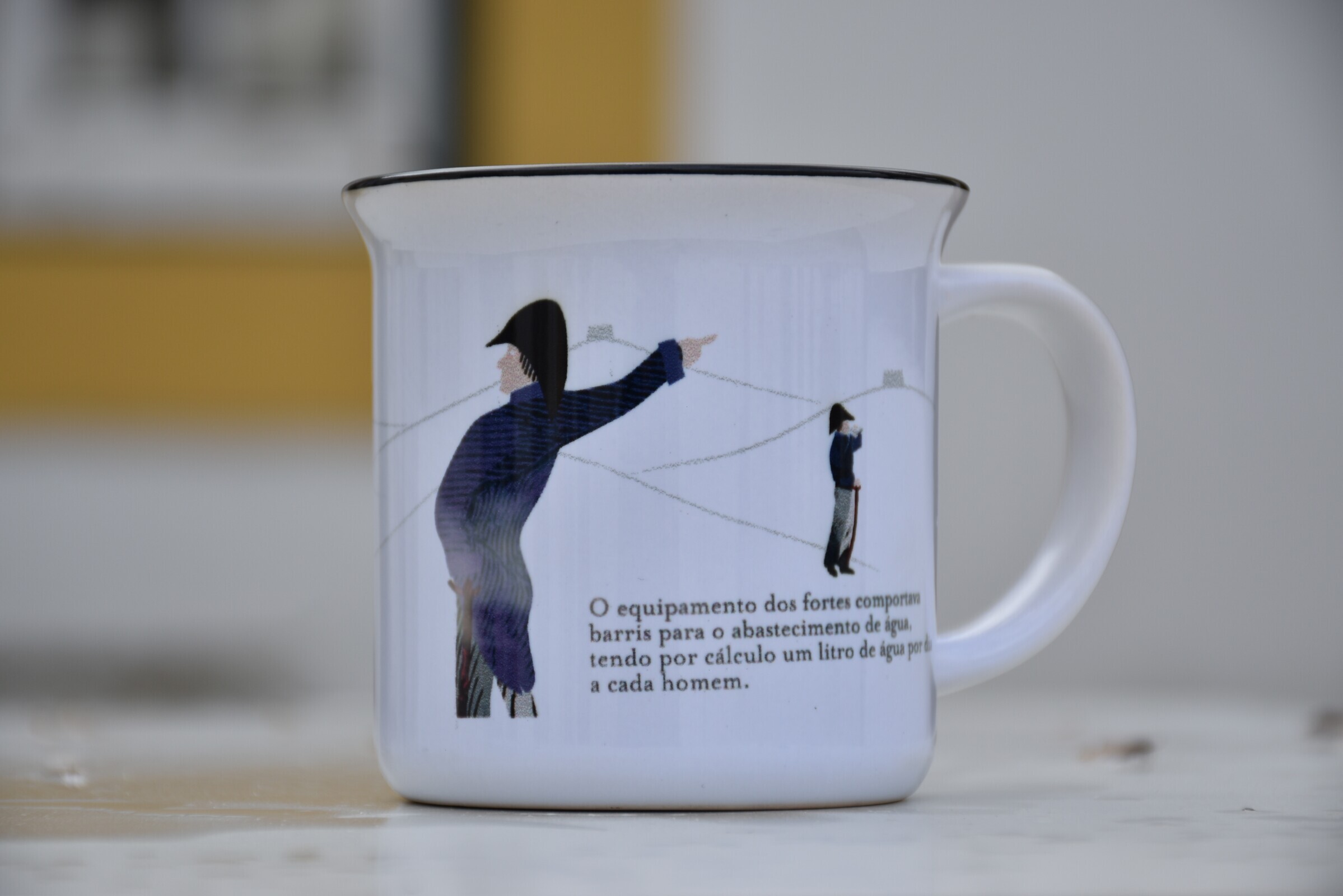 Caneca Rota Histórica Linhas Torres